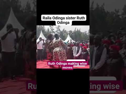 Ruth Odinga making wise moves, super dancer🥸🥸
