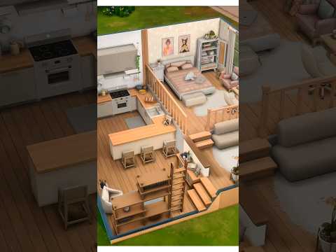 Small Apartment #sims4 #thesims4 #ts4 #simstok #sims #thesims