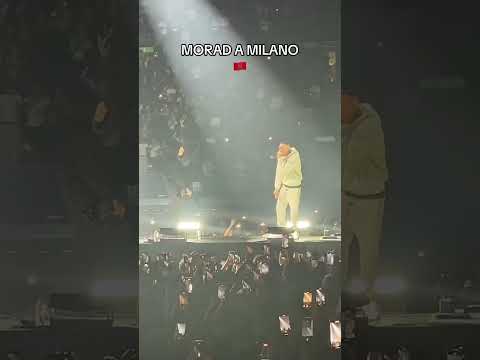 BABY GANG E MORAD A MILANO ALZANO LA BANDIERA 🇲🇦🇵🇸