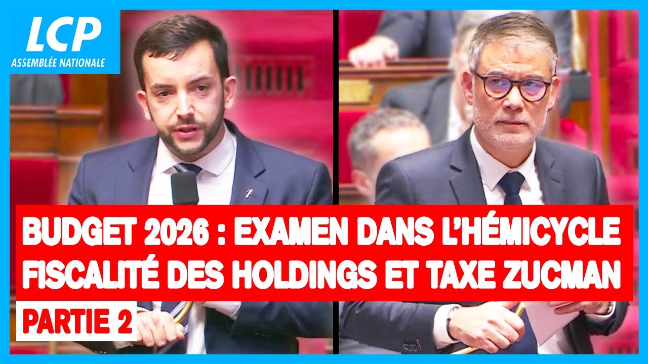 Budget 2026 : Fiscalité des holdings et taxe Zucman 📊