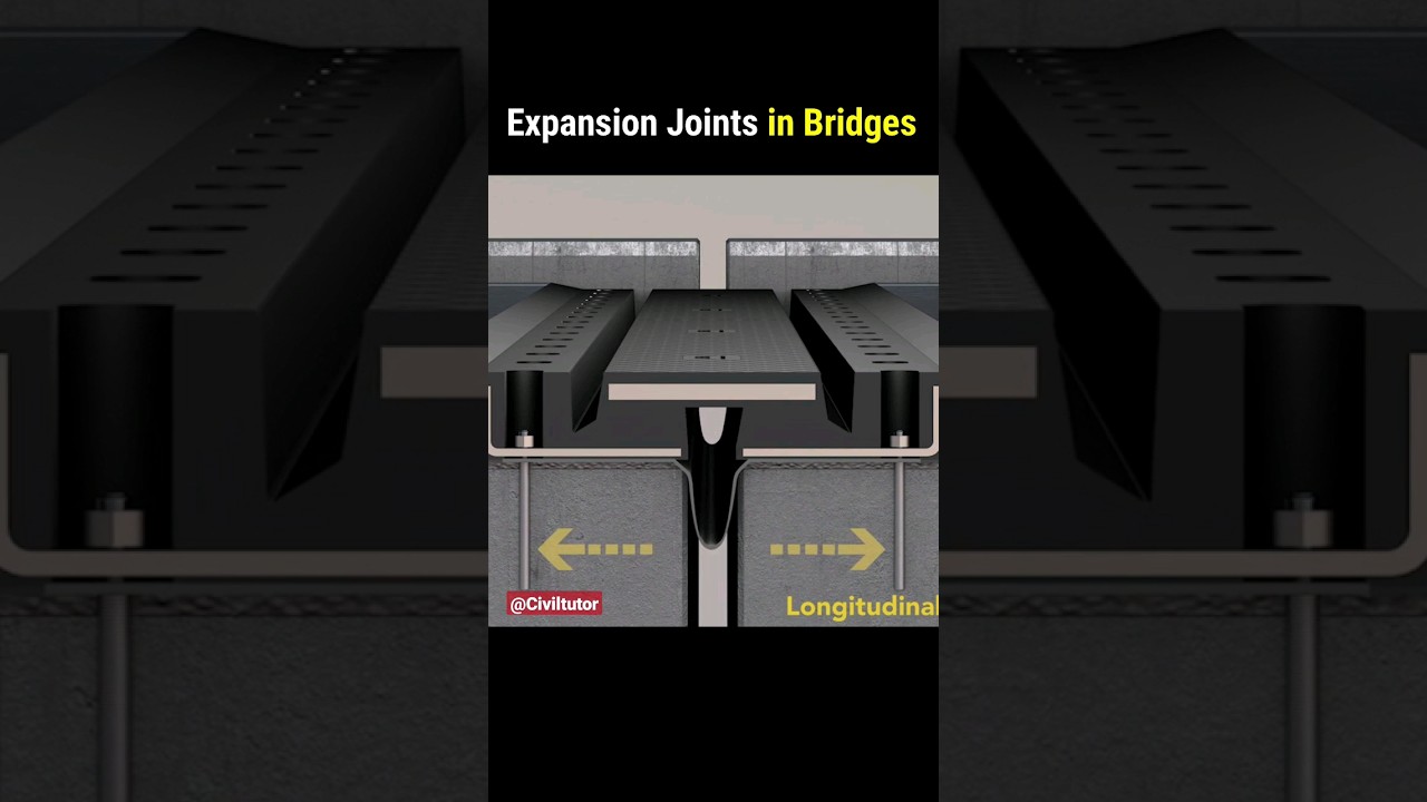 Why Are Expansion Joints Needed in Bridges? 🏗️