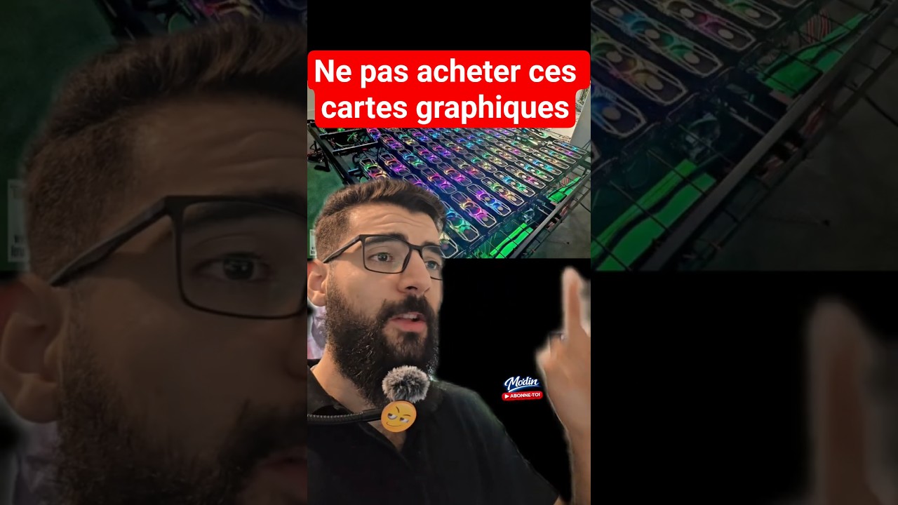 Cartes graphiques à éviter en gaming 🎮