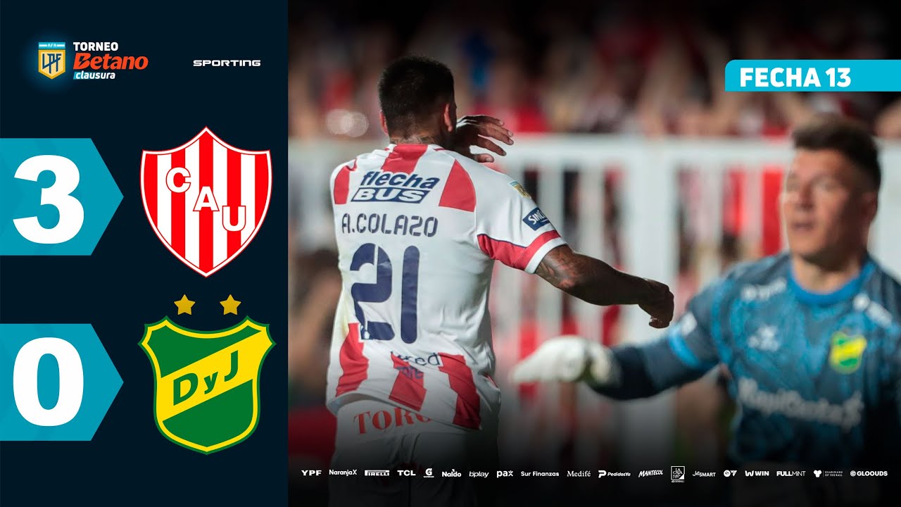 Unión 3-0 Defensa y Justicia | Resumen del Partido ⚽