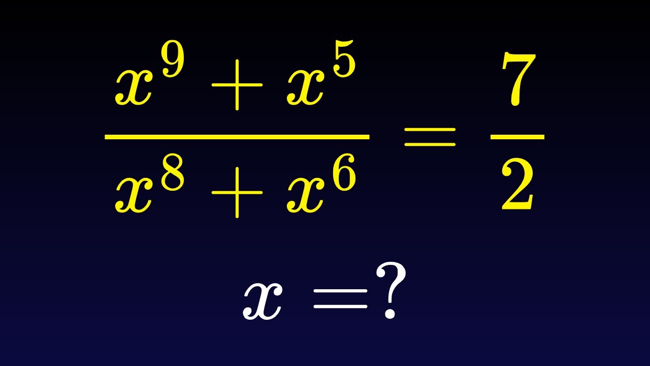 Norway | Engaging Algebra Problem | Maths Olympiad