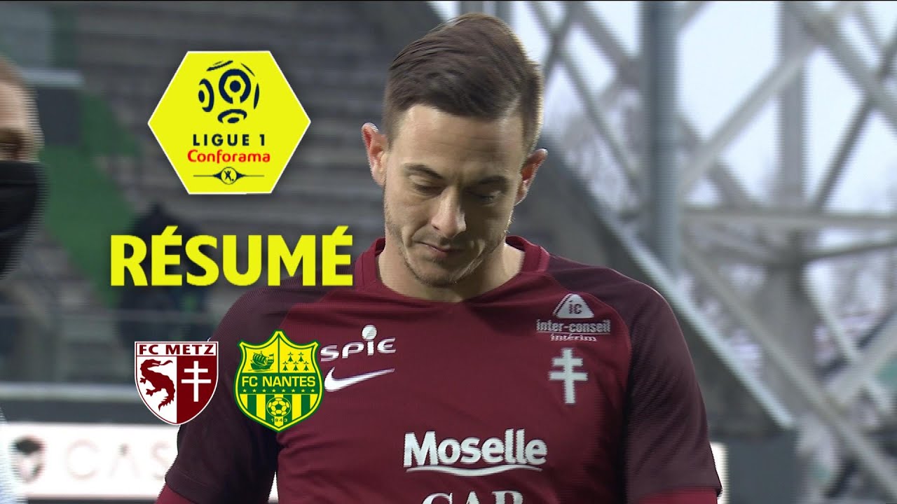 Résumé du Match FC Metz vs FC Nantes (1-1) - Highlights de la 30ème Journée 2017/2018 ⚽