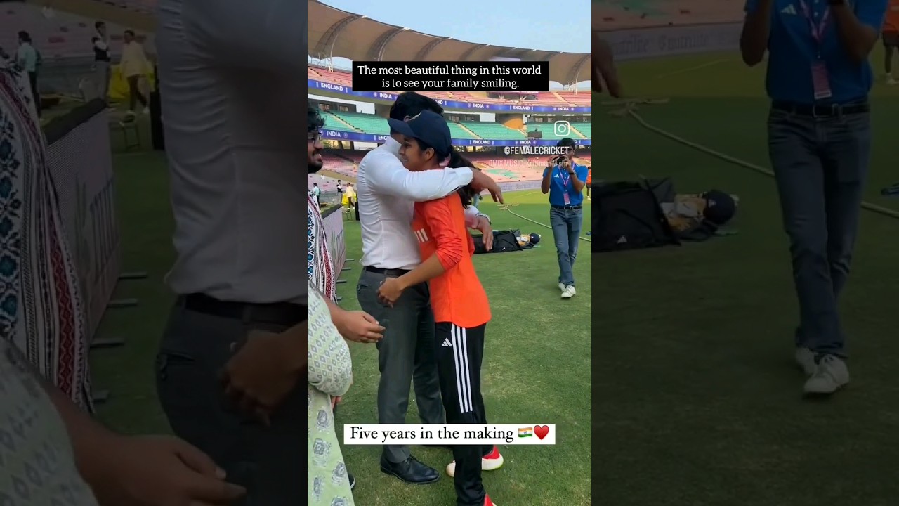 Heartwarming Debut Moment for Jemimah Rodrigues 🥹