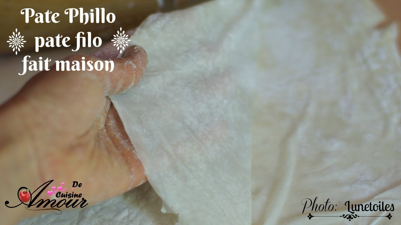 Recette Facile de Pâte Filo Maison 🥧 Parfaite pour Baklawa et Borek