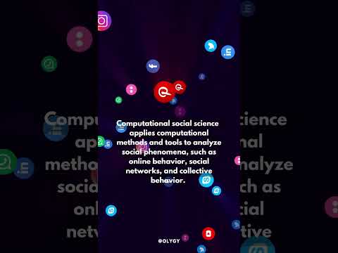 Computational Social Science | #study #studyarea #science #socialscience