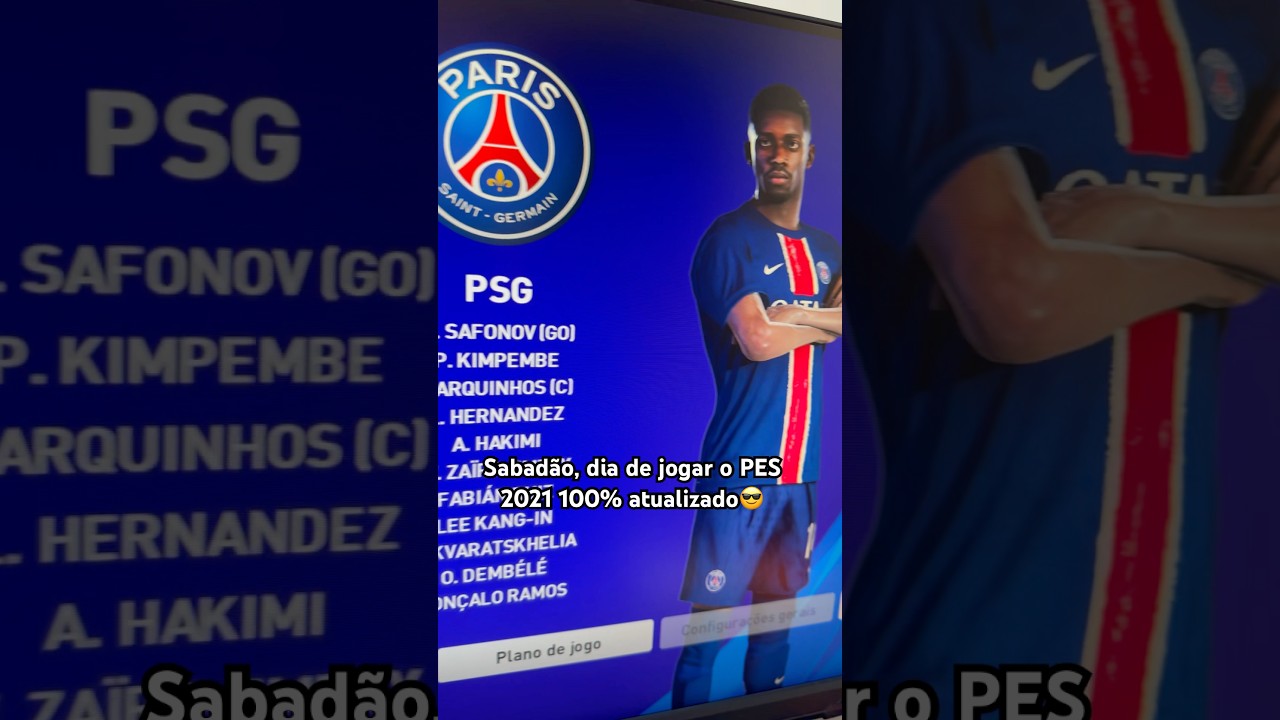 Final da Champions no PES 2021 PS4/PS5 🏆