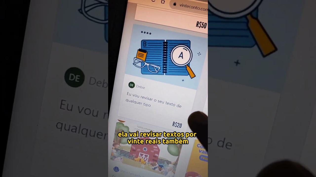 Trabalhe de Casa com Vinteconto 📱