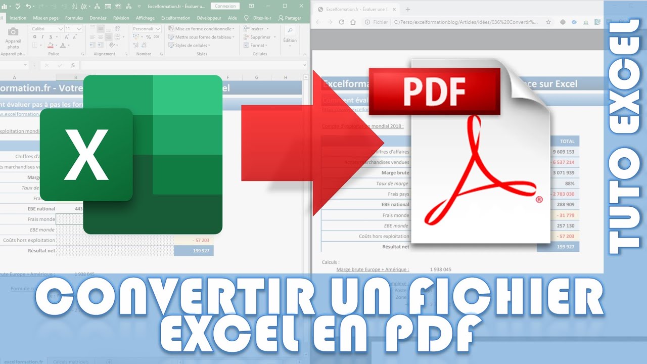 Guide Facile : Convertir un Fichier Excel en PDF en Quelques Clics 📄