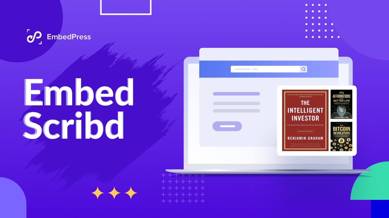 Embed Scribd Docs in WordPress with EmbedPress