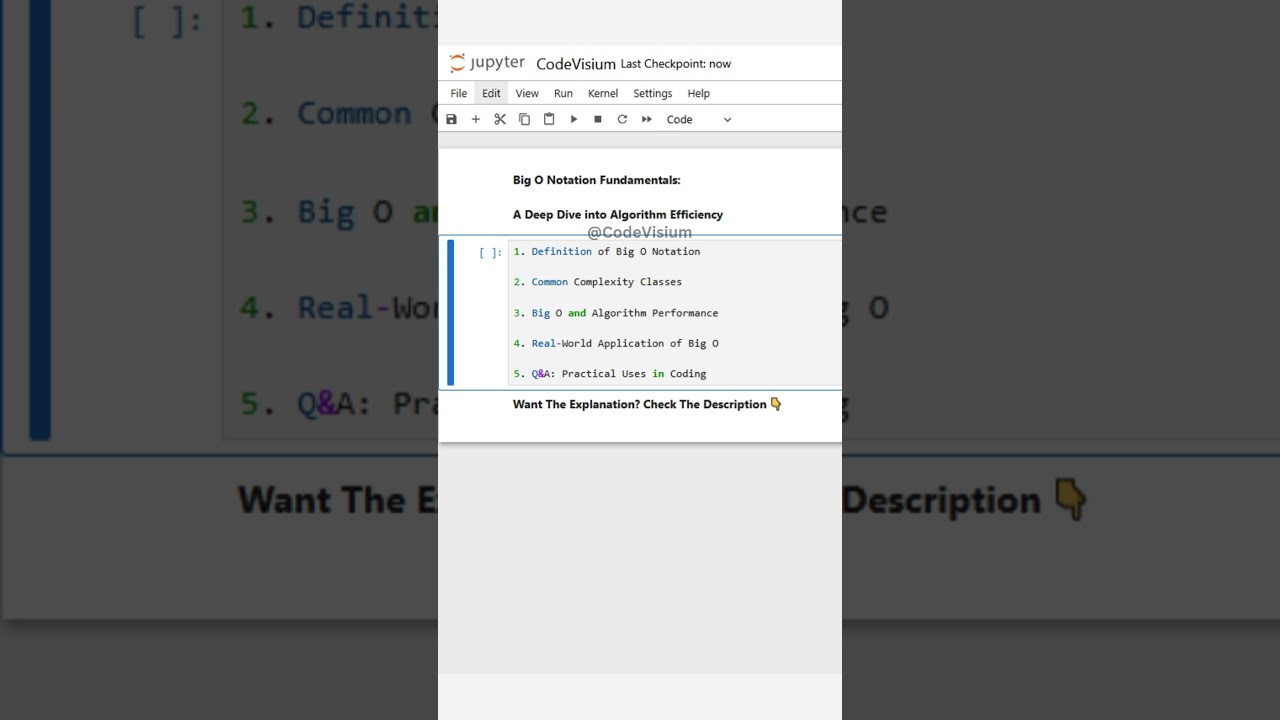 Mastering Big O Notation: Unlock the Secrets of Algorithm Efficiency 📊