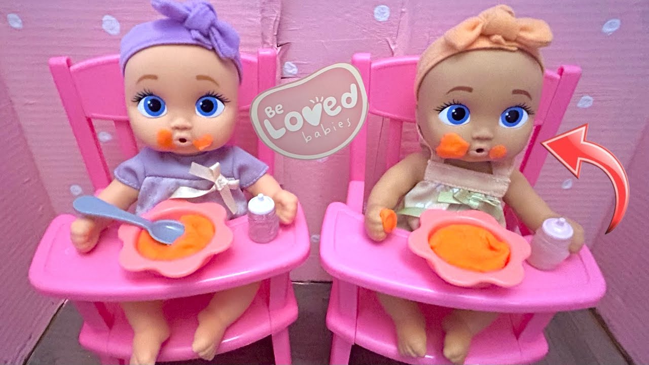 Be Loved Babies Mini Dolls Night Routine 😴