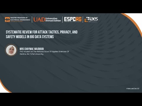 Systematic Review for Attack Tactics, Privacy, and Safety Models in Big Data Systems