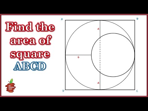 Two Solutions to this Tricky Area of a Square Problem