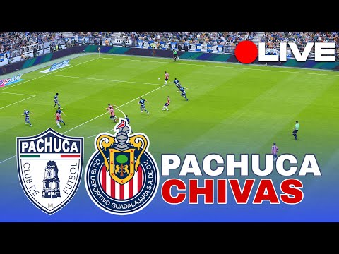 🔴 EN VIVO Pachuca vs Chivas de Guadalajara Liga MX 2025 Partido HOY Simulación PES 2021