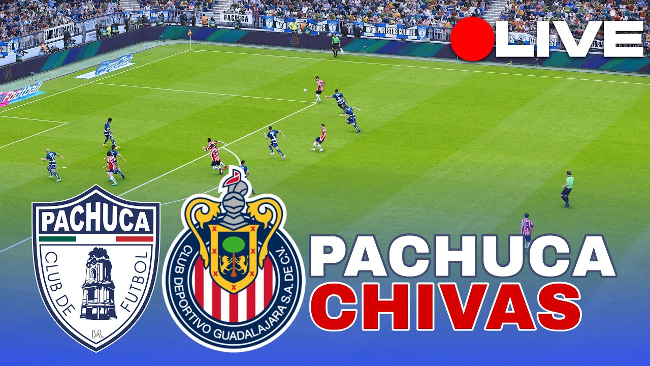 🔴 En Vivo: Pachuca vs Chivas - Liga MX 2025 | Simulación PES 2021 en Tiempo Real