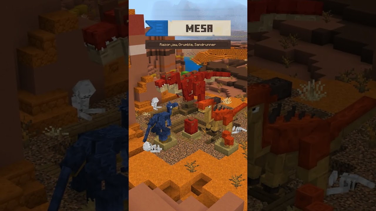 Extinct Dinosaurs Add-on 🦖 | Biome Showcase