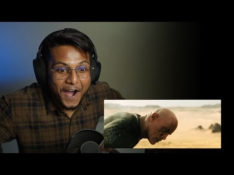 BLACK ADAM Trailer Reaction