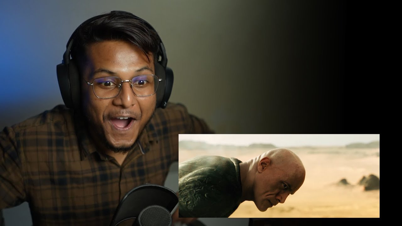 Epic Black Adam Trailer Reaction! 🤩 Witness the Power of Gods
