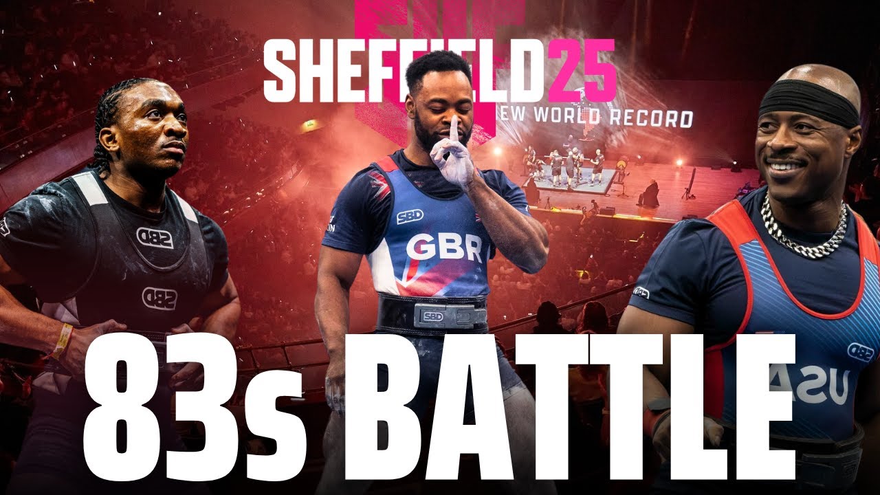 Epic Showdown at Sheffield 2025: The 83kg Powerlifting Battle 💥