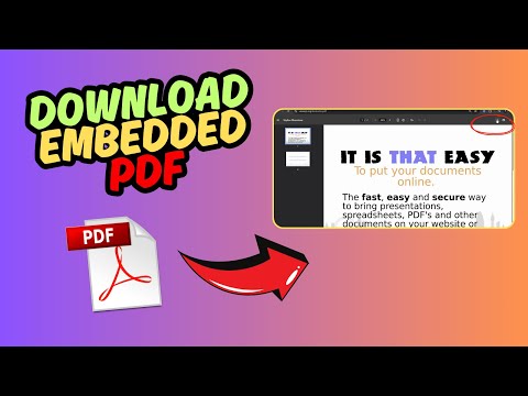 How to Download Embedded PDF from Website (Quick Guide)