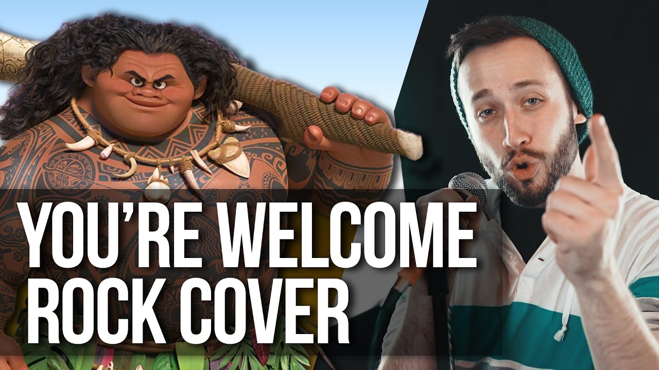 Moana's 'You're Welcome' Pop Punk Cover 🎸