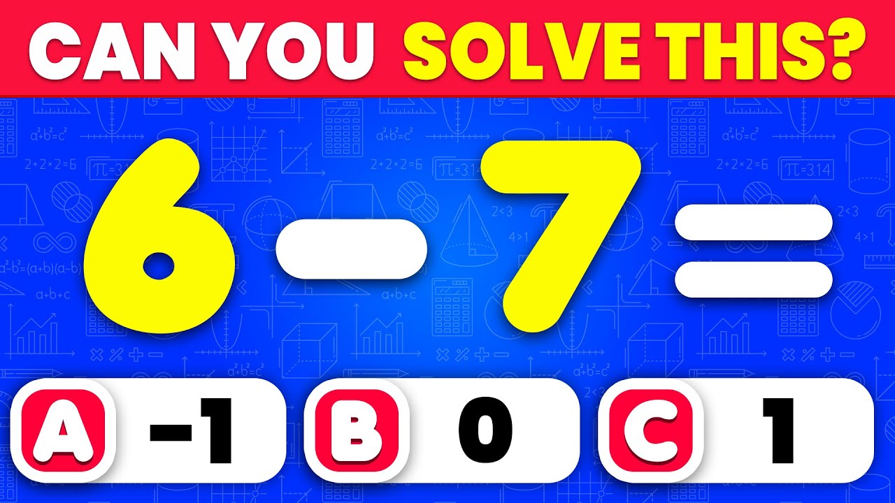 Ultimate Math Quiz Challenge 🧮 – Test Your Addition, Multiplication & Logic Skills!