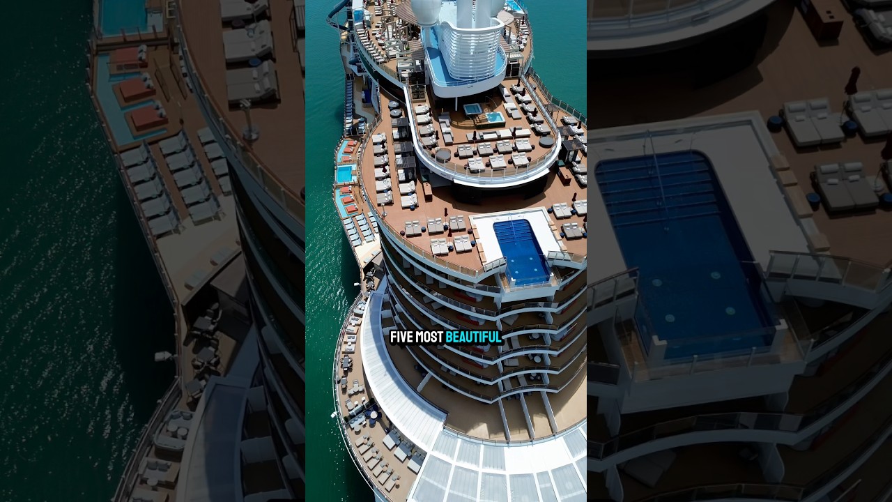 TOP 5 most BEAUTIFUL cruise ships I’ve ever been on 🤩🤯 #cruiseship #cruiselife #cruisetips