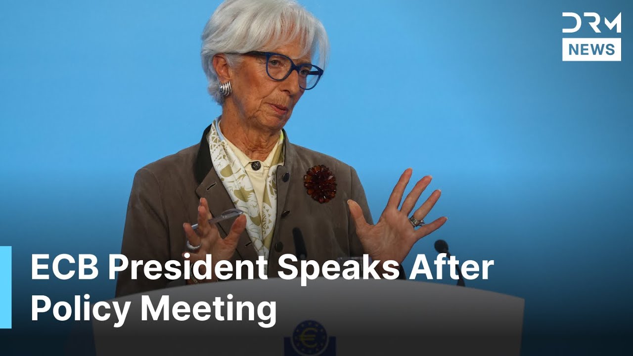 FULL REMARKS: ECB President Christine Lagarde Speaks After Policy Meeting | AF1G