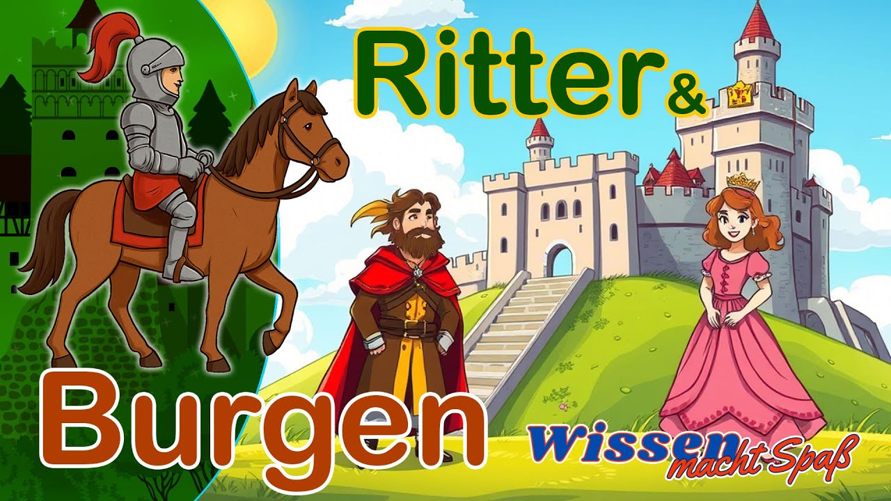 Ritter und Burgen - für Kinder erklärt!