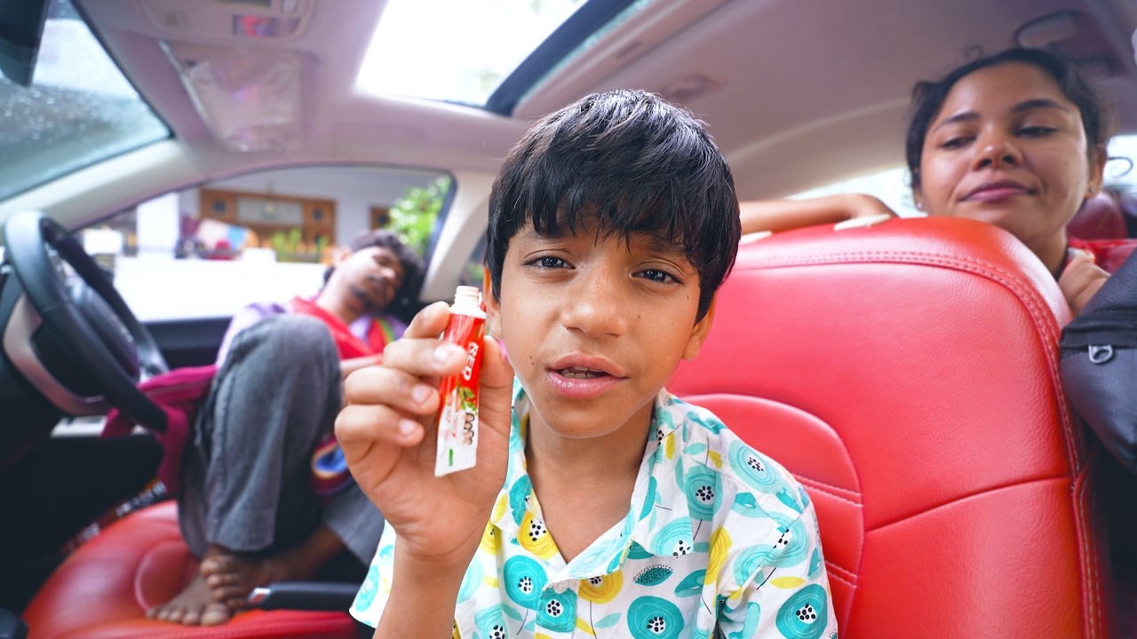 Living 24 Hours Inside a Car Challenge