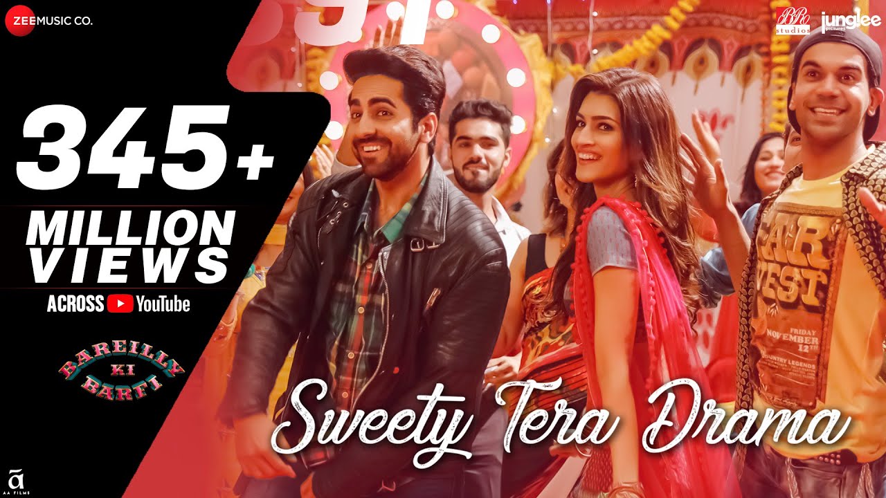 Watch 'Sweety Tera Drama' from Bareilly Ki Barfi 🎶 | Kriti Sanon, Ayushmann & Rajkummar