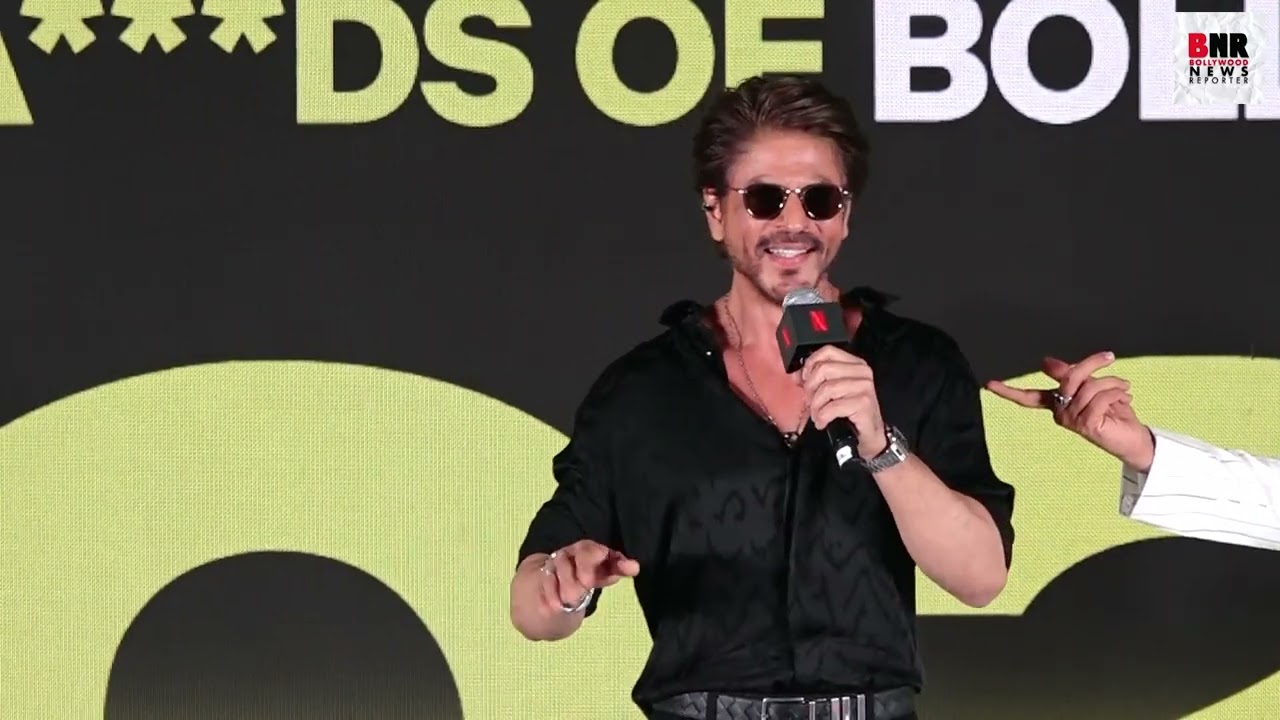 Shah Rukh Khan Supports Aryan Khan’s Netflix Debut 🎬