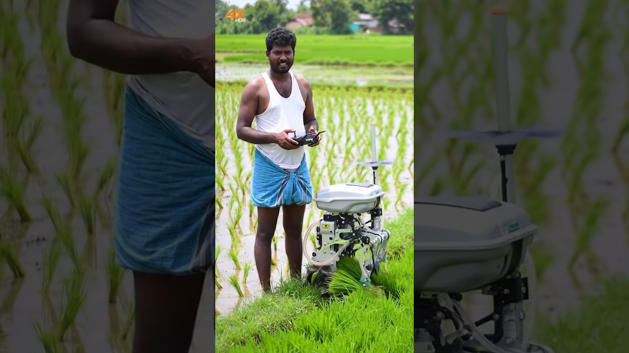 Modern Robot Farming in India 🌾