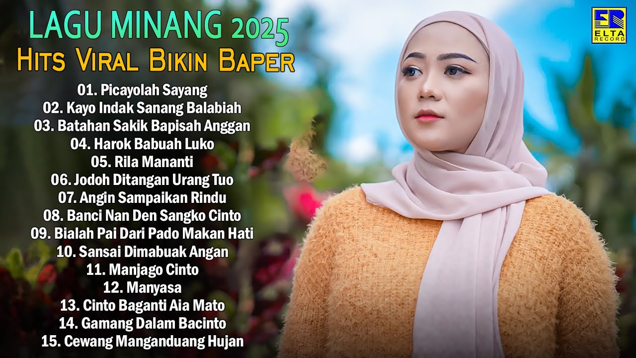 Pop Minang Ngehits 2025 Enak Didengar - Lagu Minang Terbaru 2025 Full Album Viral Tiktok