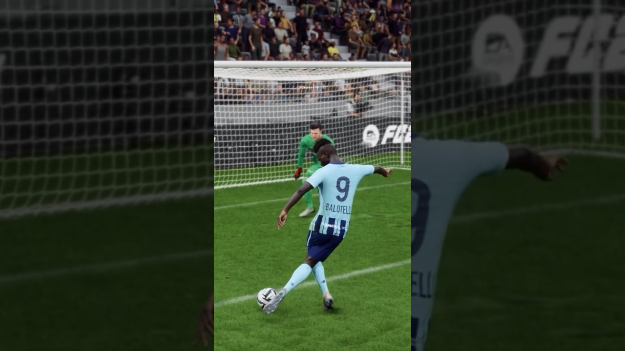 Recreating Balotelli’s Iconic Rabona Goal in FC24 🇮🇹