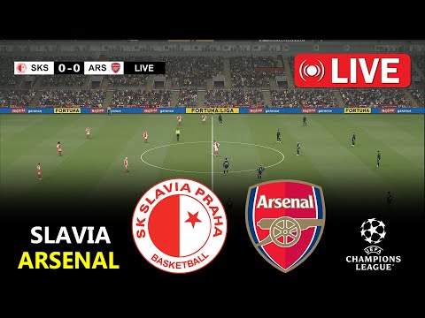Slavia Praha vs Arsenal | Champions League 2025/26 | Complete Match Simulation