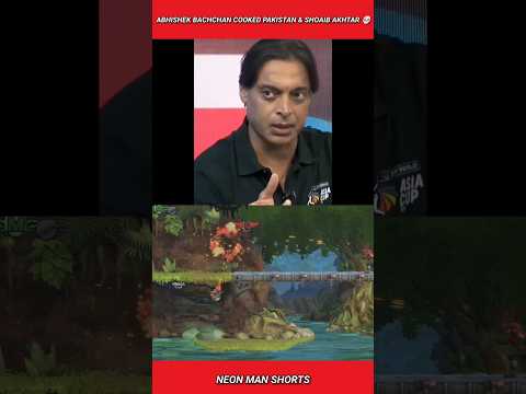 Abhishek Bachchan Cooked Pakistan & Shoaib Akhtar 💀 Abhishek Sharma India vs Pak #shorts