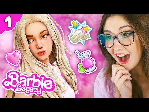 🌟 Rags to Riches: Barbie Legacy Challenge #1 in The Sims 4!