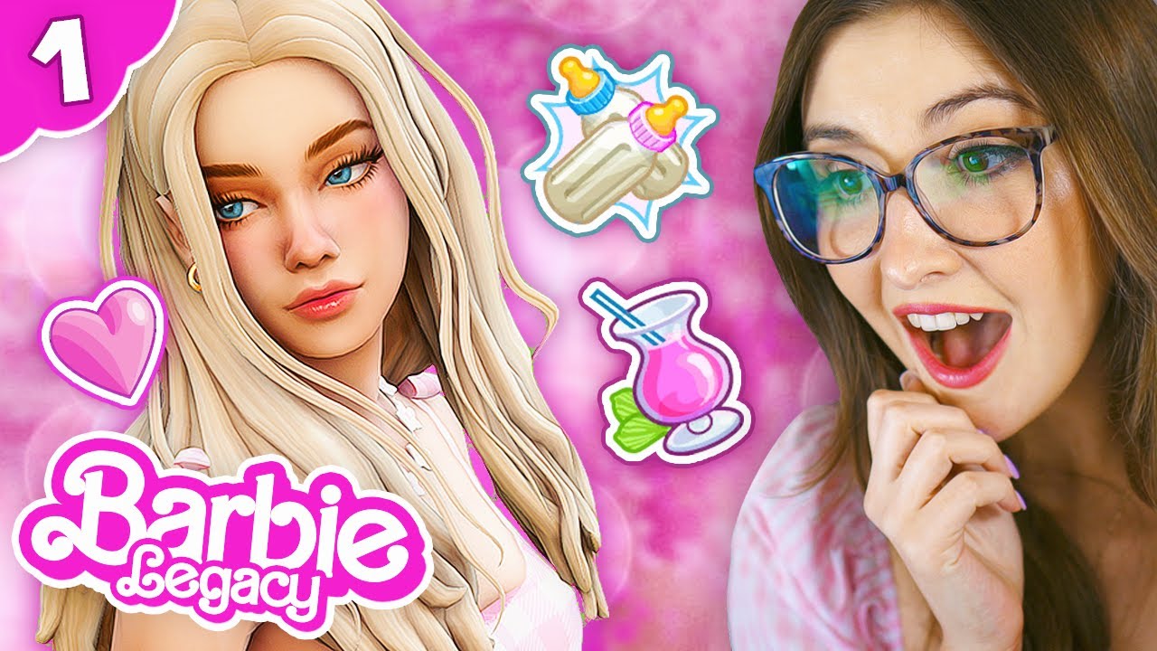 🌟 Rags to Riches: Barbie Legacy Challenge #1 in The Sims 4!