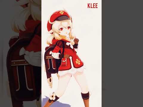 Cute and Adorable II Dancing version of Zhongli, Klee and Nahida#shorts