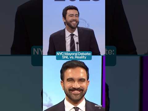 New York Mayor Debate: SNL vs. Reality (Zohran Mamdani & Andrew Cuomo Impressions)