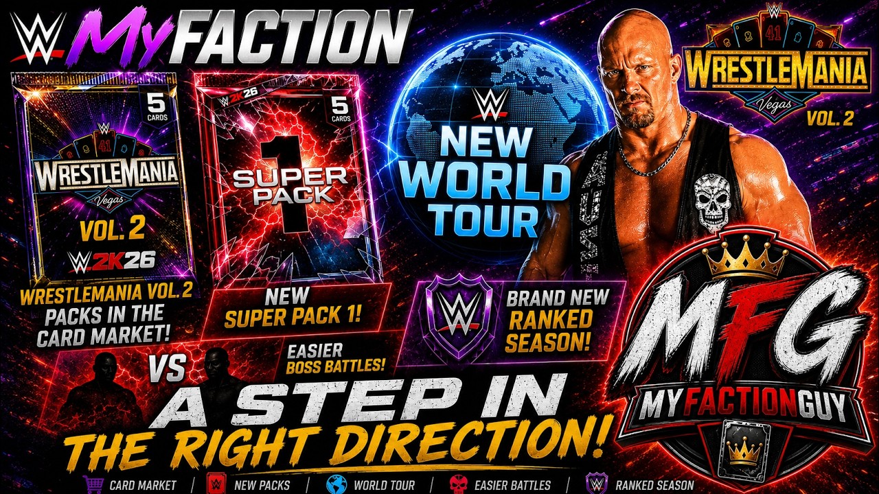 WWE 2K26: New Pack, World Tour & Updates! 🌟
