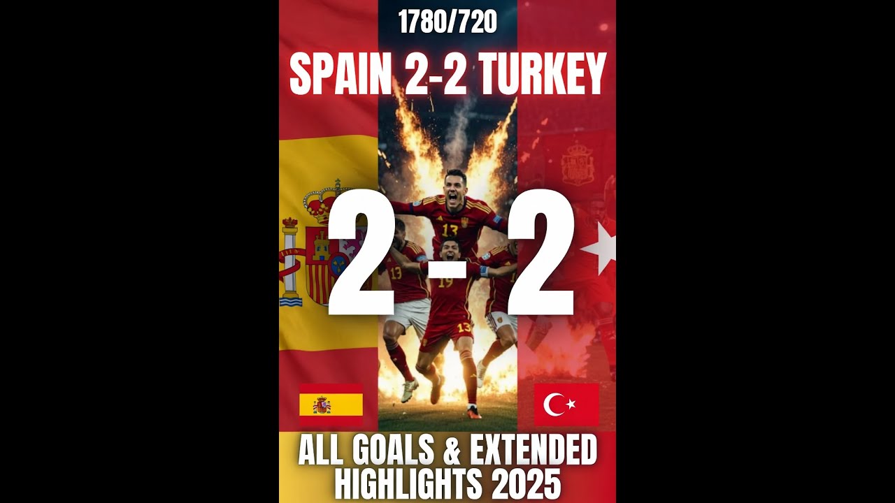 Spain vs Turkey Highlights | Euro Qualifiers 2026 ⚽
