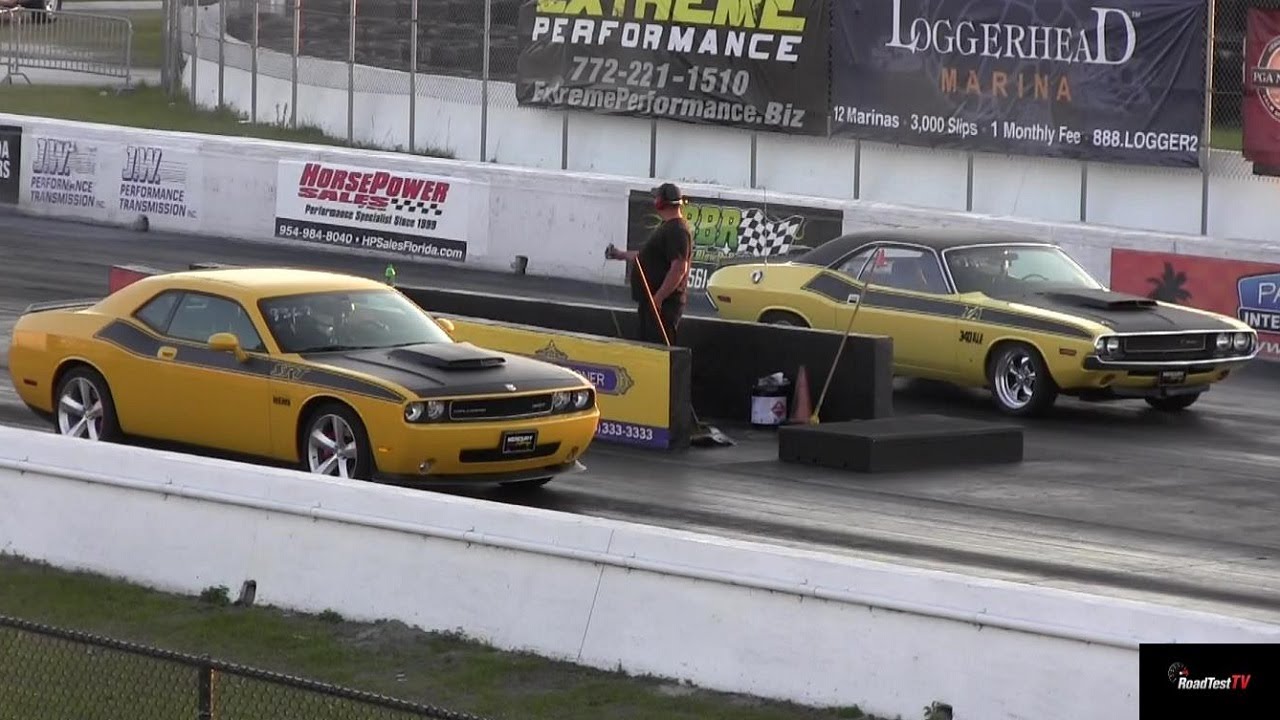 Challenger SRT8 vs 340 Six Pack Challenger T/A π