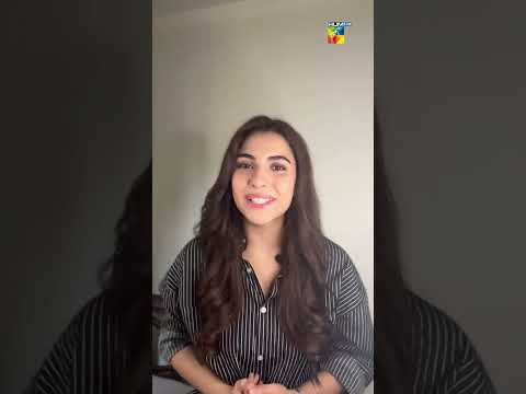 Khadija Saleem Is Here To Remind To Watch Her Drama Serial Meem Se Mohabbat #khadijasaleem #humtv