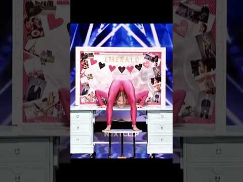 This shouldn’t be possible 😱 #agt #audition #shorts