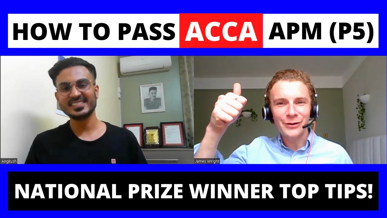 Top Tips to Pass ACCA APM (P5) from a Prize Winner 🏆